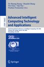 \"Advanced Intelligent Computing Technology and Applications.\" Editorennamen oben. Logo unten.