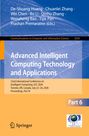 "Advanced Intelligent Computing Technology and Applications", Konferenz in Toronto, Juli 2026, Teil 6. Mit Springer-Logo.