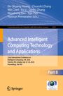 Buchcover: "Advanced Intelligent Computing Technology and Applications", 22nd ICIC 2026, Toronto, Part VIII. Springer-Logo.