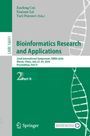 Titel: "Bioinformatics Research and Applications". Unten: Springer-Logo. Rechts: DNA-Helix-Illustration.