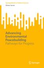 „Advancing Environmental Peacebuilding“, gelb-weißes Design mit grafischem Muster und Springer-Logo.