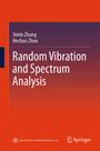 Buchtitel „Random Vibration and Spectrum Analysis“. Autoren: Jimin Zhang, Hechao Zhou. Farben: Rot und Violett. Logos unten.