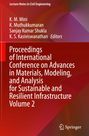 "Proceedings of International Conference on Advances in Materials, Modeling, and Analysis for Infrastructure Vol. 2." Farben: Rot, Orange.