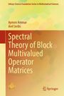 Ein Buchcover mit dem Titel "Spectral Theory of Block Multivalued Operator Matrices" von Aymen Ammar und Aref Jeribi.