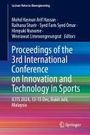 : Proceedings of the 3rd International Conference on Innovation and Technology in Sports, Buch