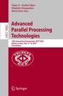 Texte: "Advanced Parallel Processing Technologies", "16th Symposium, APPT 2025, Athens". Logo: CCF oben, Springer unten.