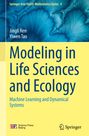 „Modeling in Life Sciences and Ecology: Machine Learning and Dynamical Systems“ steht in dunkler Schrift auf gelbem Hintergrund.