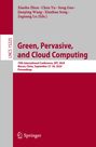 Titel: "Green, Pervasive, and Cloud Computing". Konferenz in Macao, September 27–30, 2024. Verlag: Springer-Logo unten links.