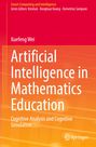 Titel: "Artificial Intelligence in Mathematics Education". Springer-Logo unten rechts. Oben roter Hintergrund.