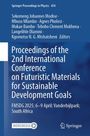 Proceedings of the 2nd International Conference on Futuristic Materials for Sustainable Development Goals, Buch