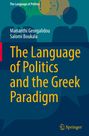 Titel: "The Language of Politics and the Greek Paradigm". Autoren: Marianthi Georgalidou, Salomi Boukala. Springer-Logo unten.