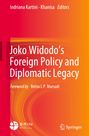 Titel: Joko Widodo's Foreign Policy and Diplomatic Legacy. Autoren: Indriana Kartini, Khanisa. Vorwort: Retno L.P. Marsudi. Logos: BRIN, Springer. Hintergrund: Rot-Orange-Verlauf.