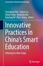 Text: Titel und Herausgeber von Buch über innovative Praktiken in Chinas Bildung. Farbverlauf in Blau und Rot. Springer-Logo.