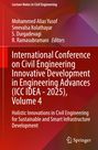 Roter Hintergrund, Titel: "International Conference on Civil Engineering...Volume 4", unten ein Springer-Logo.