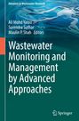 Titel: "Wastewater Monitoring and Management by Advanced Approaches", Herausgeber: Ali Mohd Yatoo, Surendra Suthar. Hintergrund: Wasserwirbel. Logo: Springer.