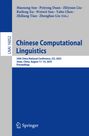 LNAI 16052. Chinese Computational Linguistics. 24th China National Conference, CCL 2025. Springer-Logo unten.