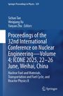 Springer Proceedings in Physics 329. Titel: "Proceedings of the 32nd International Conference on Nuclear Engineering", 2025 in Weihai, China.