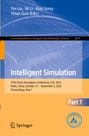 Titel: Intelligent Simulation. Konferenzdetails: CSC 2025, Hefei, China, 31. Okt - 2. Nov. Logo: Blauer Kreis mit Dreieck.