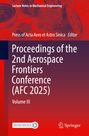 "Proceedings of the 2nd Aerospace Frontiers Conference (AFC 2025) Volume III." Oben technische Zahnradgrafik. Springer-Logo unten.