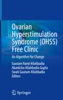 „Ovarian Hyperstimulation Syndrome (OHSS) Free Clinic“, blaue Abstraktion, Springer-Logo.