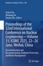 "Proceedings der 32. International Conference on Nuclear Engineering. ICONE 2025, 22.–26. Juni, Weihai, China. Springer-Logo."