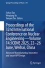 "Proceedings of the 32nd International Conference on Nuclear Engineering, ICONE 2025. Blaues Cover mit Springer-Logo."