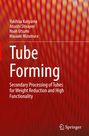 Titel: "Tube Forming". Autoren: Yukihisa Kuriyama, Atsushi Shirayori. Hintergrund: Rote, wellenförmige Muster.