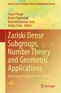 Titel: Zariski Dense Subgroups, Number Theory and Geometric Applications. Hintergrund in Gelb- und Rottönen.
