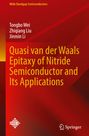 Titel: "Quasi van der Waals Epitaxy of Nitride Semiconductor and Its Applications", Autoren: Tongbo Wei, Zhiqiang Liu, Jinmin Li. Roter Hintergrund.