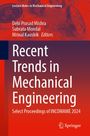 : Recent Trends in Mechanical Engineering, Buch