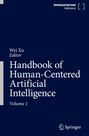Wei Xu Editor, Handbook of Human-Centered Artificial Intelligence, Volume 1. Dunkelblaues Design, Springer-Logo.