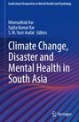 "Climate Change, Disaster and Mental Health in South Asia" vor einem wellenförmigen, bunten Hintergrund. Springer-Logo unten.