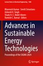 "Advances in Sustainable Energy Technologies, Proceedings of the SIGMA 2024." Rotes Design, Springer-Logo.