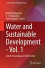 : Water and Sustainable Development - Vol. 1, Buch