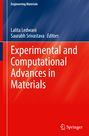"Experimental and Computational Advances in Materials" von Lalita Ledwani, Saurabh Srivastava. Blau-rotes Design, Springer-Logo.