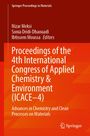 "Proceedings of the 4th International Congress of Applied Chemistry & Environment (ICACE–4)", oranger Hintergrund.