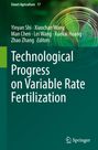 „Smart Agriculture 17“, Titel: „Technological Progress on Variable Rate Fertilization“. Grüner Hintergrund, Blätter im Kreis.