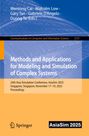 "Methods and Applications for Modeling and Simulation of Complex Systems." Konferenzangaben unten, Springer-Logo links.