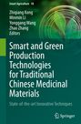 Buchtitel: "Smart and Green Production Technologies for Traditional Chinese Medicinal Materials". Blatt im Zentrum.
