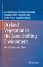 „Dryland Vegetation in the Sand-Shifting Environment“, Autoren und Springer-Logo auf blau-violettem Hintergrund.