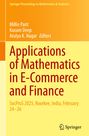 Cover mit orange-gelbem Hintergrund, Titel "Applications of Mathematics in E-Commerce and Finance", Autoren Millie Pant.