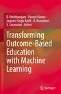 Titel: Transforming Outcome-Based Education with Machine Learning. Roter Hintergrund, weiße Schrift. Springer-Logo unten.