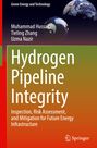 „Hydrogen Pipeline Integrity: Inspection, Risk Assessment, and Mitigation for Future Energy Infrastructure.“ Illustrationen von Erde und Yin-Yang.
