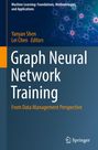 Text: "Graph Neural Network Training: From Data Management Perspective." Hintergrund mit abstrakten Netzwerkstrukturen.