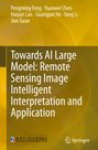 Text: Towards AI Large Model: Remote Sensing Image Intelligent Interpretation and Application. Gelber Hintergrund. Springer-Logo.