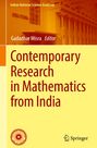 Contemporary Research in Mathematics from India, Buch
