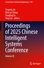 "Proceedings of 2025 Chinese Intelligent Systems Conference, Volume III" mit rotem und blauem Hintergrund und Springer-Logo.