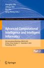 Advanced Computational Intelligence and Intelligent Informatics, Buch