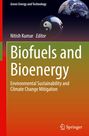 Titel: "Biofuels and Bioenergy". Untertitel: "Environmental Sustainability and Climate Change Mitigation". Oben Planet, unten Logo.