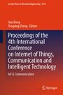 Oben: "Lecture Notes in Electrical Engineering 1554". Titel: "Proceedings of the 4th International Conference on Internet of Things". Unten: Springer-Logo.